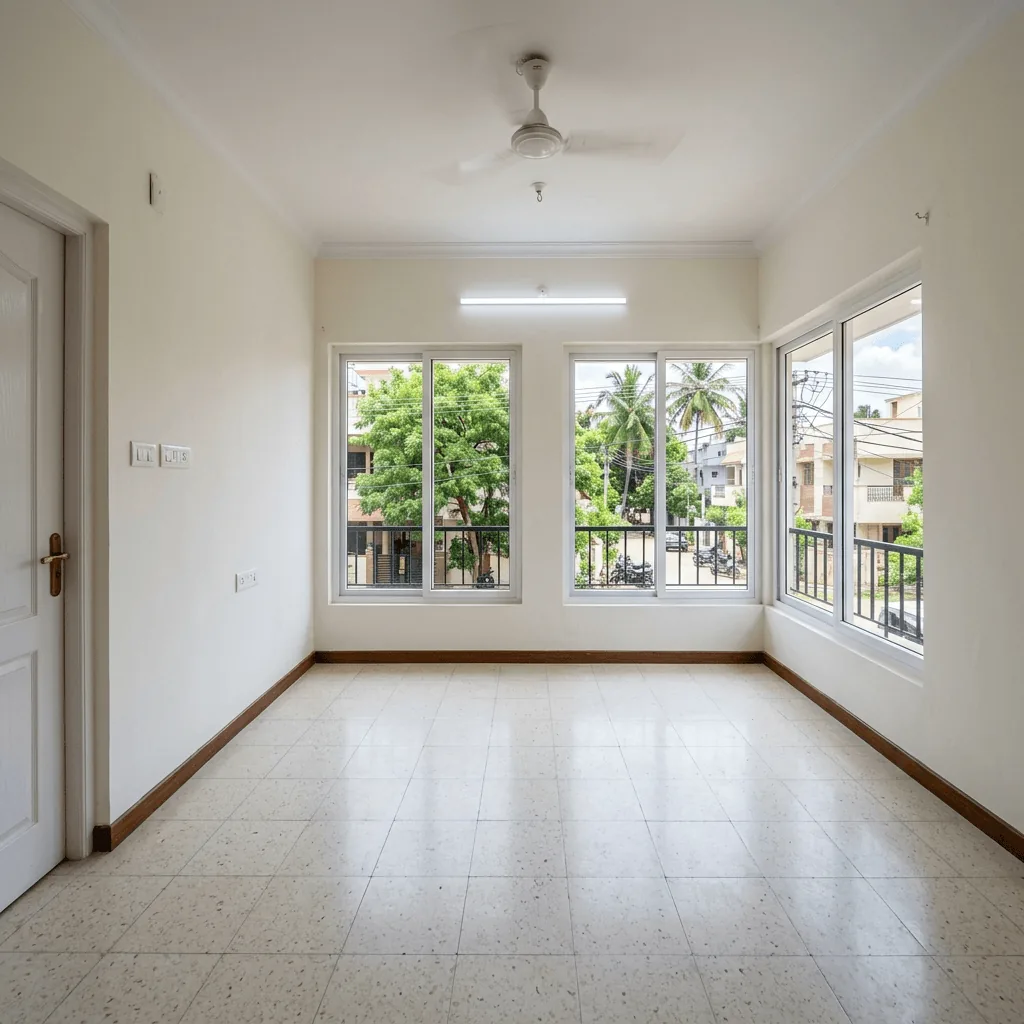 Unfurnished House - Deep cleaning