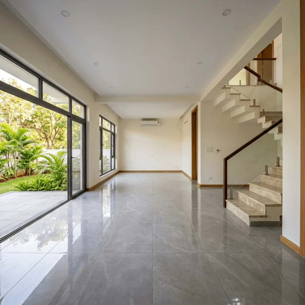 Unfurnished apartment - Deep cleaning