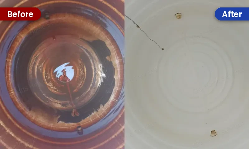 Water tank cleaning before and after in Bengaluru by KBS Home Services (2)